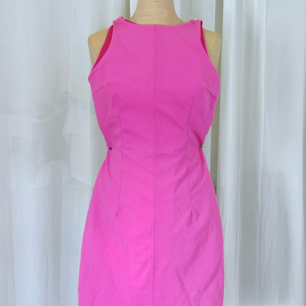 Zara Vibrant Pink Mini Dress